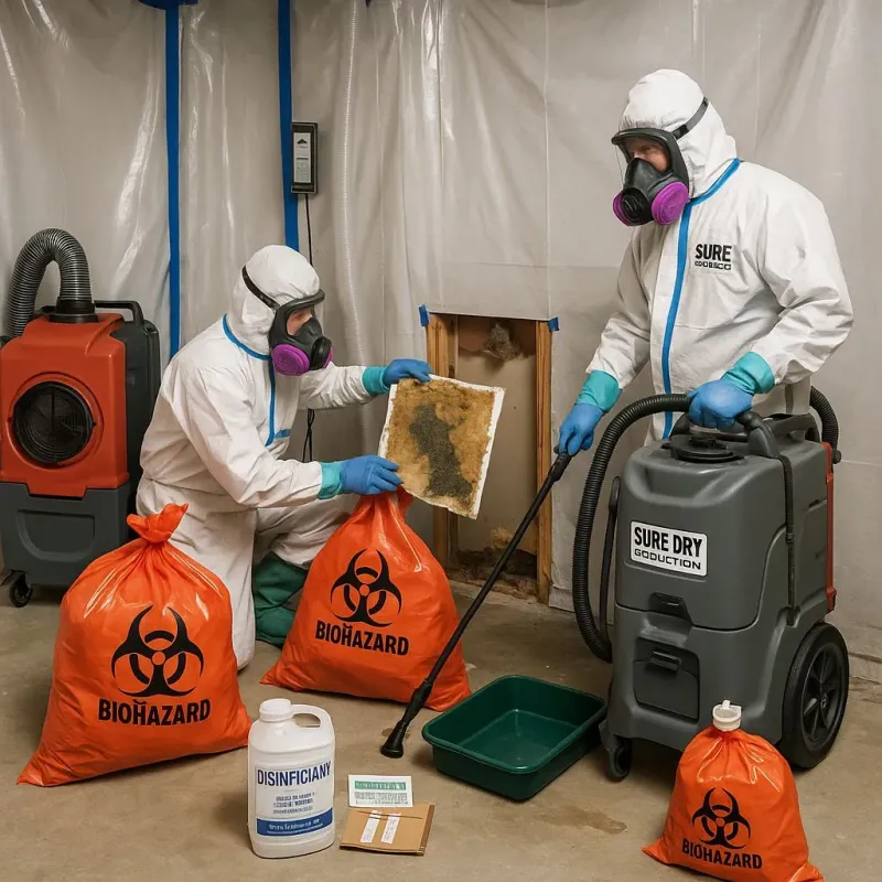 Contaminated Water Handling Protocols process in Ocean Park, WA