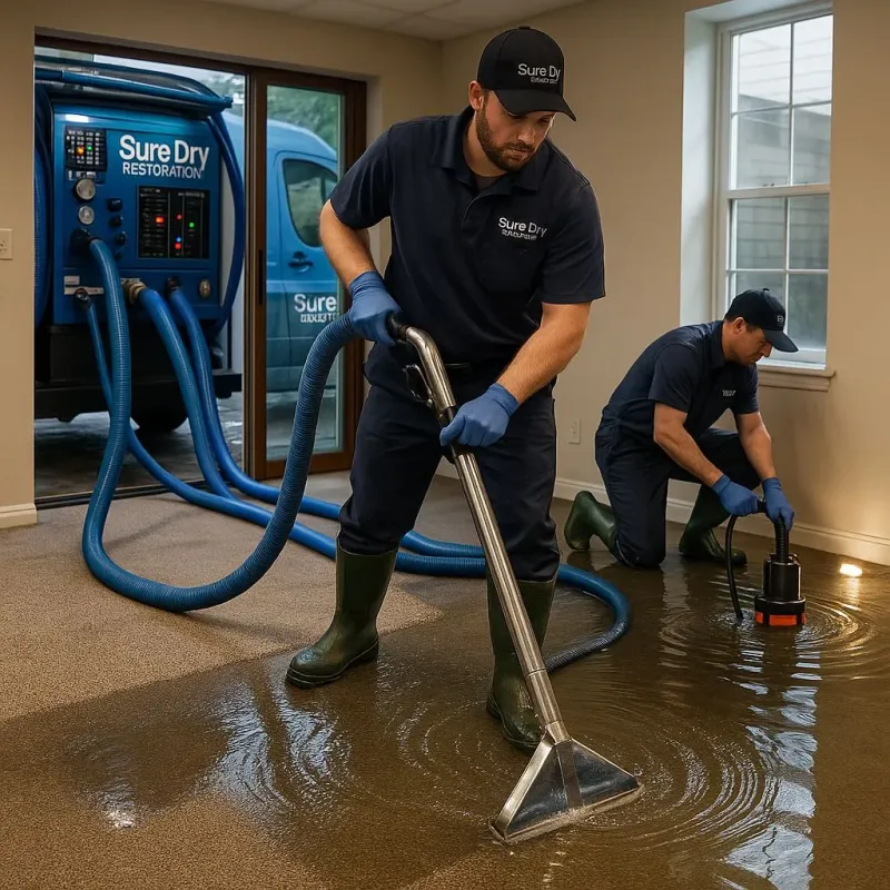 Water Extraction and Removal process in Ocean Park, WA